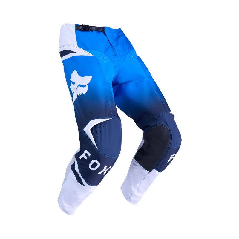 Fox Racing 180 Shield Men's Motocross Pants, Blue, Size 26, 600D Polyester, Leather Knee Panels
