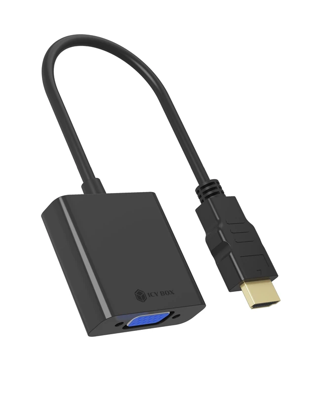 ICY BOX IB-AC502a 2-in-1 HDMI to VGA Adapter 1920 x 1200 Hz