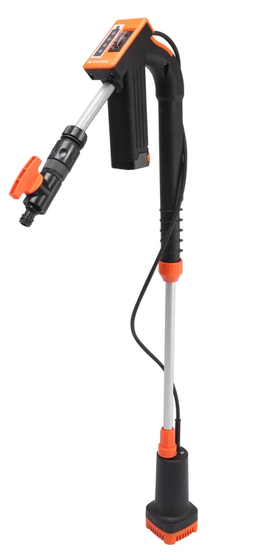 Yard Force 12V Cordless Submersible Pump & Rain Barrel Pump LX AWP1-1500 l/h Flow Rate, 1.1 Bar - Includes 12V 2.0Ah Li-Ion Battery & Charger - Max. 11m Delivery Height - Ideal for Garden Watering - Image 1