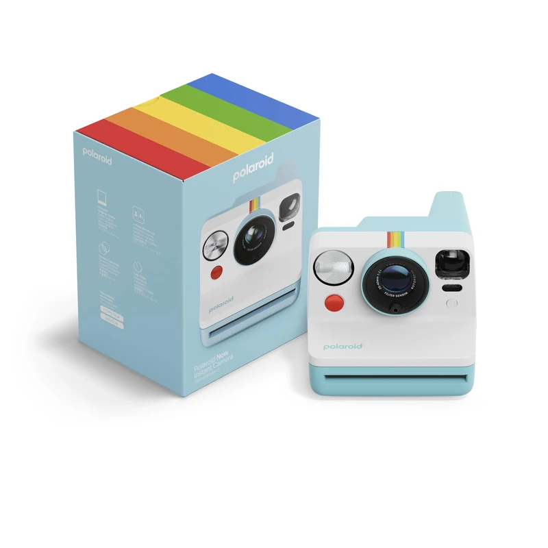 Polaroid - Now Generation 3 - Instant Camera - Arctic Blue (9157)