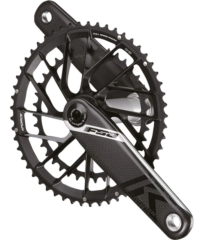 FSA K-Force Team Edition Modular BB386EVO DM 30/46 170mm SMN12 B2 Road Bike Crankset