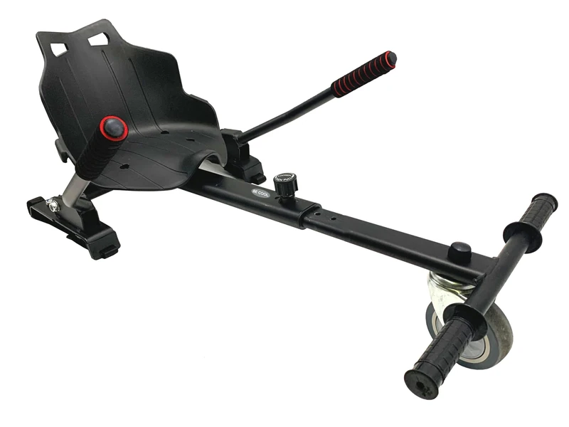 BE COOL Sitting Bull Kart Hoverboard Attachment Universal Seat Adjustable Length 68-90cm Maximum Load 100kg Fits 6.5" & 8.5" Hoverboards