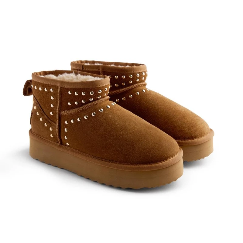 GIOSEPPO Women's Agder Oxford Boot, Leather, 7 UK