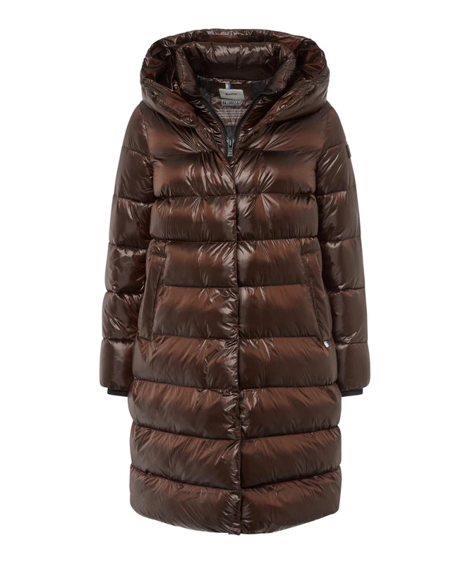 BRAX Women's Style.Montreal Glossy Puffer, 52 Dark Chocolate, 14