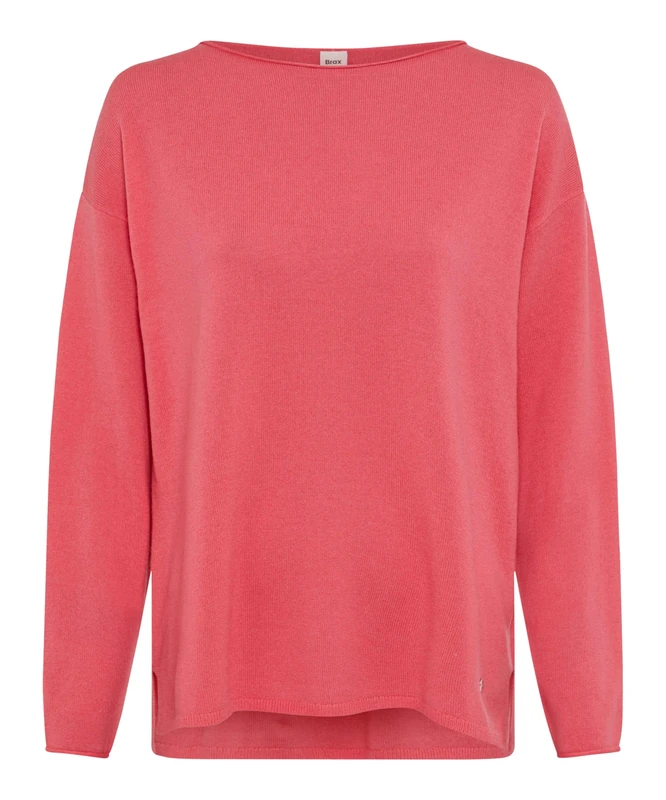 BRAX Women's Style.Liz Merino Cashmere Pullover Sweater, 43 Raspberry Sorbet, 10