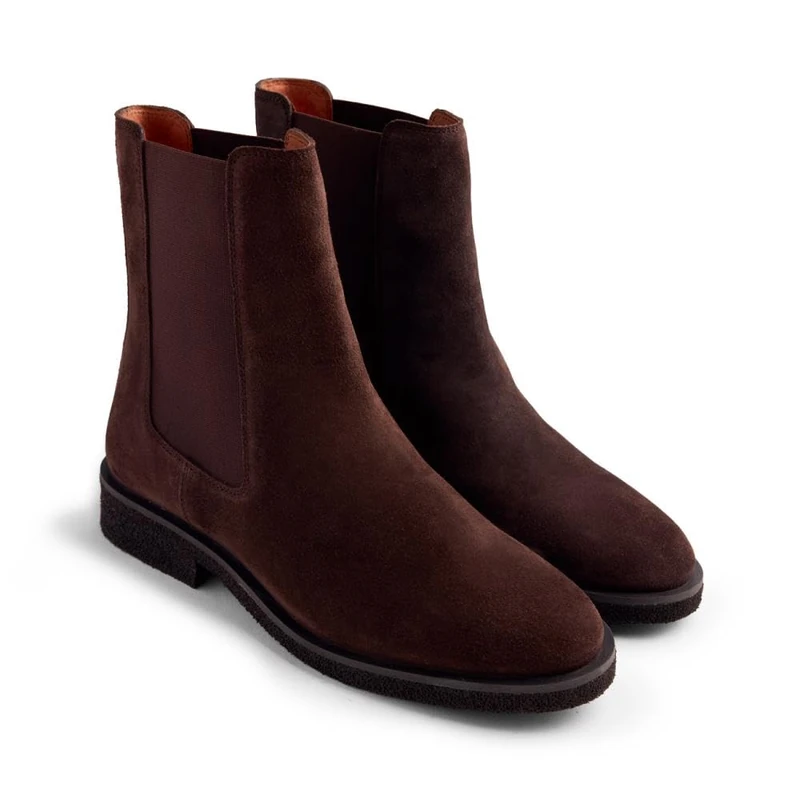GIOSEPPO Women's Coates Oxford Boot, Dark Brown, 7 UK