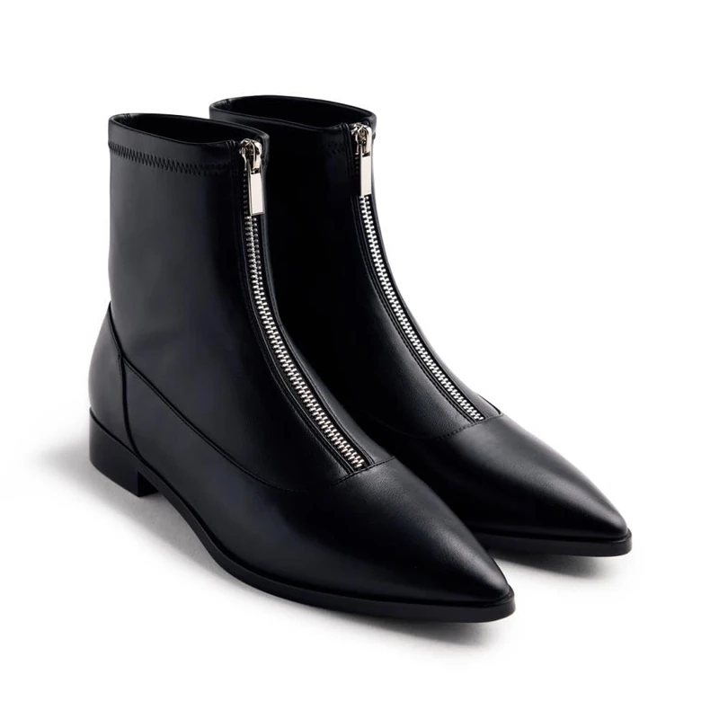 GIOSEPPO LINDINA, Women's Boots, Black, 38 EU, Black/White, 6 UK