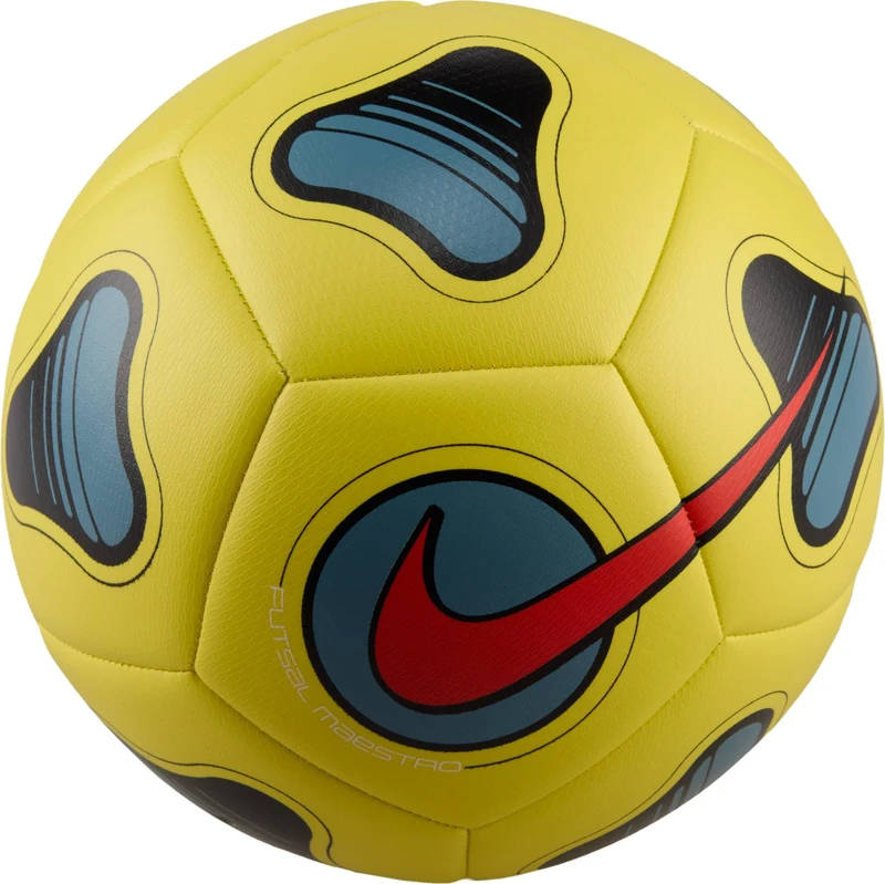 Nike Maestro FJ5547-718 Pro Futsal Ball Lightening/Smokey Blue/Picante Red - Image 1