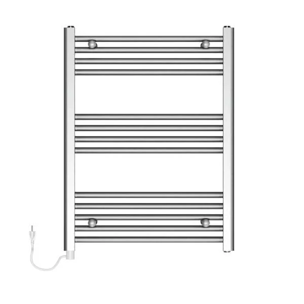 Electric Towel Rail 80 60cm 300W Chrome