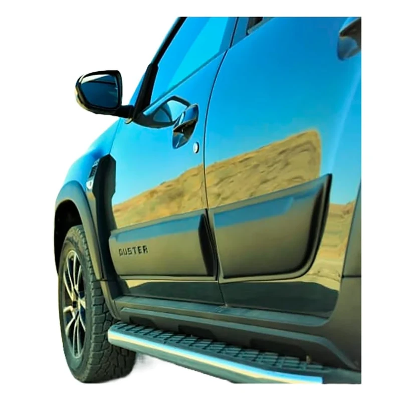 Oneway Body Cladding compatible with Dacia Duster II 2018-2024 - Matt black