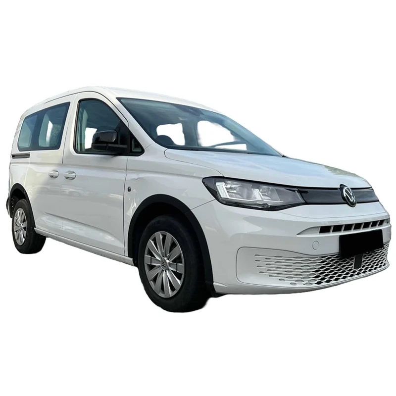 Oneway Set Wheel Arch Trims compatible with Volkswagen Caddy MK5 2020- (Short wheel base) - Matt black