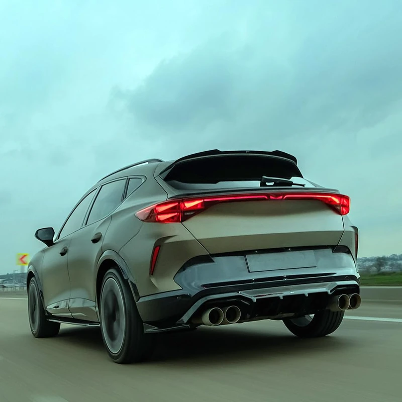 Oneway Rear Diffuser compatible with Cupra Formentor 2020-2024 excl. VZ5 - Version 2 - Gloss black
