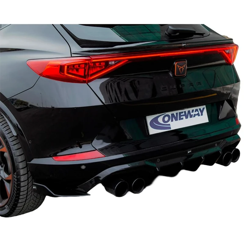 Oneway Trunk Spoiler compatible with Cupra Formentor 2020-2024 & Facelift 2024- - Gloss black
