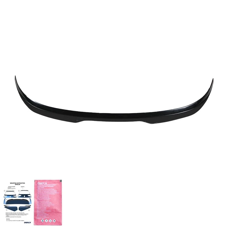 Oneway Roof Spoiler (Cap) compatible with BMW X1 F48 M-Pack 2015-2019 - Gloss black