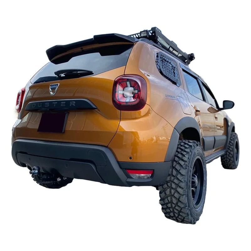 Oneway Set Wheel Arch Trims compatible with Dacia Duster II 2018-2024 - Matt black