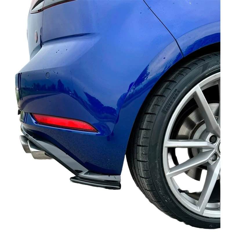 Oneway Rear Side Diffusors compatible with Volkswagen Golf VII (7.5) HB R 2017-2020 - Gloss black