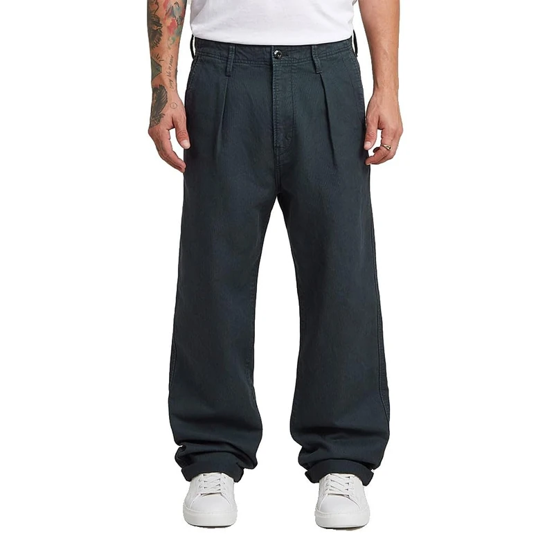 G-STAR Pleated Chino Relaxed, Blue (Salute Gd D26126-d752-d418), 34 W/30 L