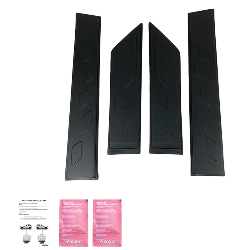 ONEWAY Body Cladding compatible with Dacia Sandero Stepway II (B52) 2012-2020 - Matt black