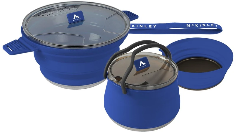 Mckinley SIL I 2P Cooking set Blue Dark One Size