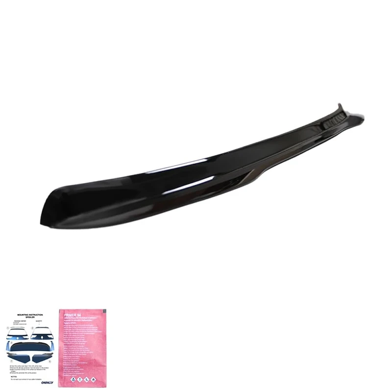 Oneway Roof Spoiler (Cap) compatible with Volkswagen Touareg III R-Line 2018- - Gloss black