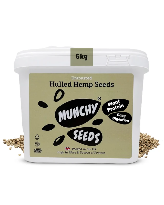 Untoasted Hulled Hemp Seeds 6.0kg