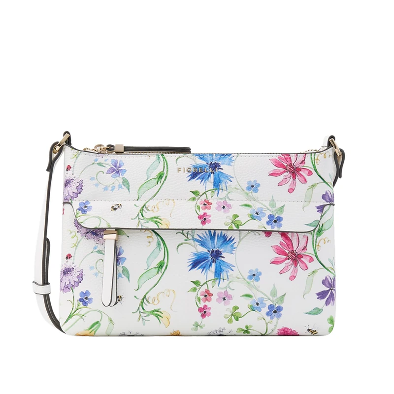 Fiorelli Women's Isla Crossbody Bag, Lightweight & Stylish Shoulder Handbag with Adjustable Straps, Faux Leather, Wildflower Print