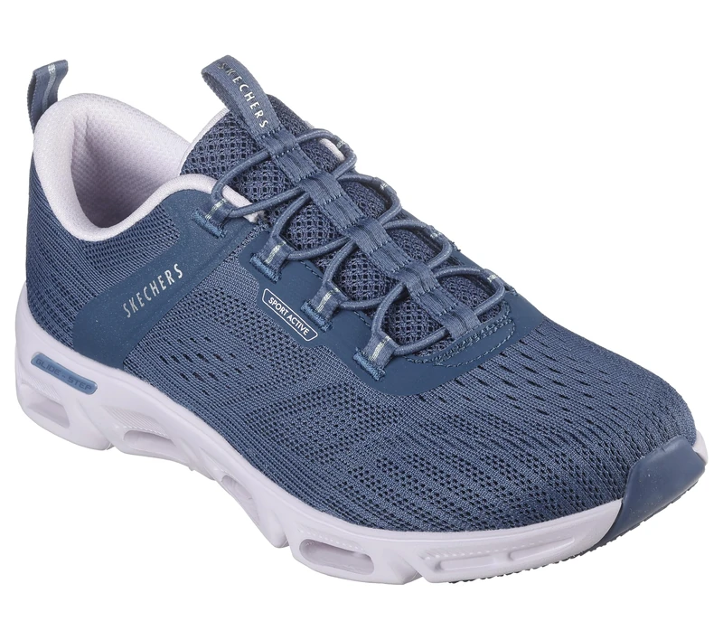 Skechers Glide-Step GRATIFY Renown Trainer, Slate 6.5 Grey