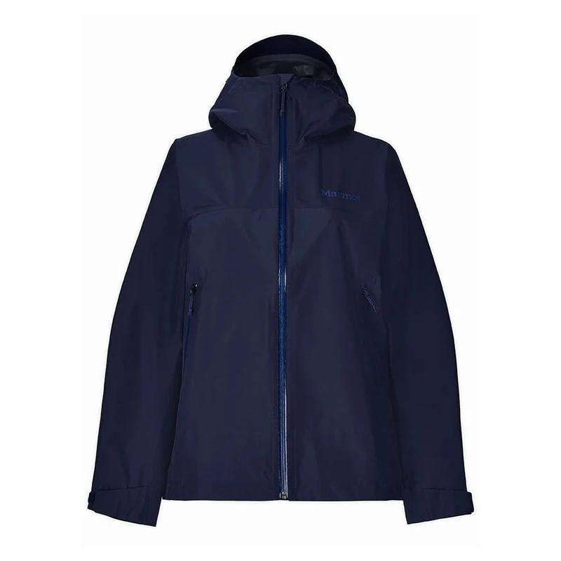 Marmot Women's Minimalist Pertex Jacket, Waterproof Pertex Jacket, Lightweight Rain Jacket, Windproof Raincoat, Breathable Windbreaker, Ideal for Running and Hiking, Arctic Navy, S