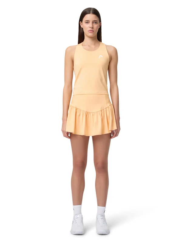 HEAD Move Women's Skort (UK, Alpha, S, Regular, Regular, Apricot)