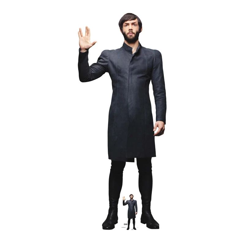 Star Cutouts – SC4711 – Star Trek Spock Cardboard Cutout 185cm – Ethan Peck – Official Star Trek Gift for Fans, Collectors & Birthdays