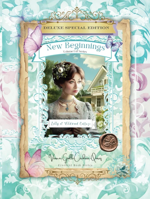 LOLLY OF WILDWOOD COTTAGE: Volume 1 - New Beginnings (Deluxe Hardcover Edition): 8.5x11 Bilingual - Full Colour