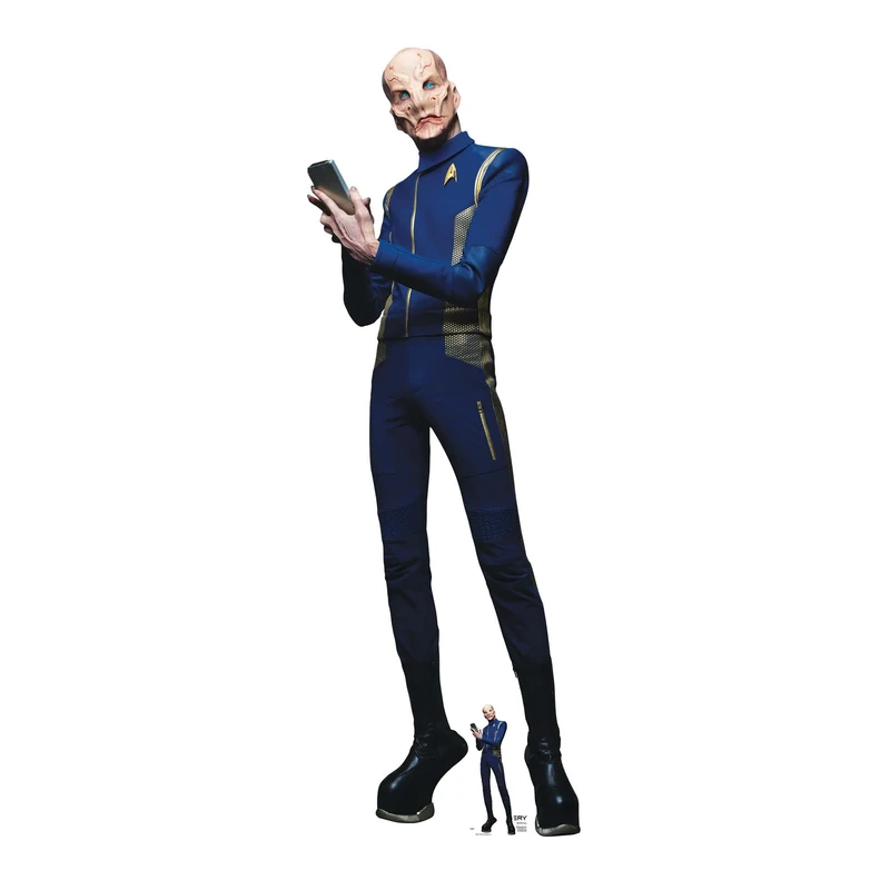 Star Cutouts – SC4709 – Star Trek Saru Lifesize Cardboard Cutout 193cm – Doug Jones – Discovery Character Gift & Display