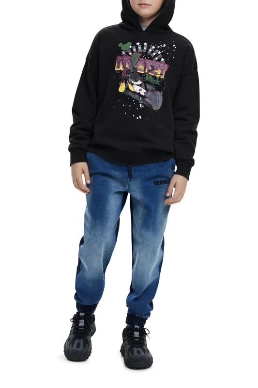 Desigual SWEAT_MIKY ROCK, 2006 DARK GREY, 3/4