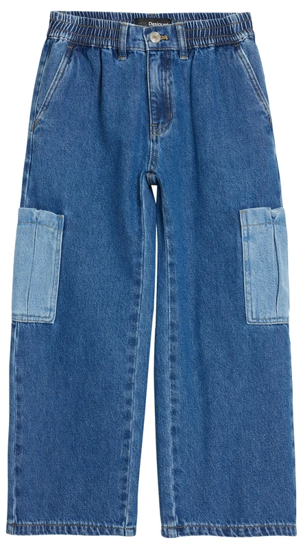 Desigual Denim_Log, 5053 Denim Medium WASH, 11/12