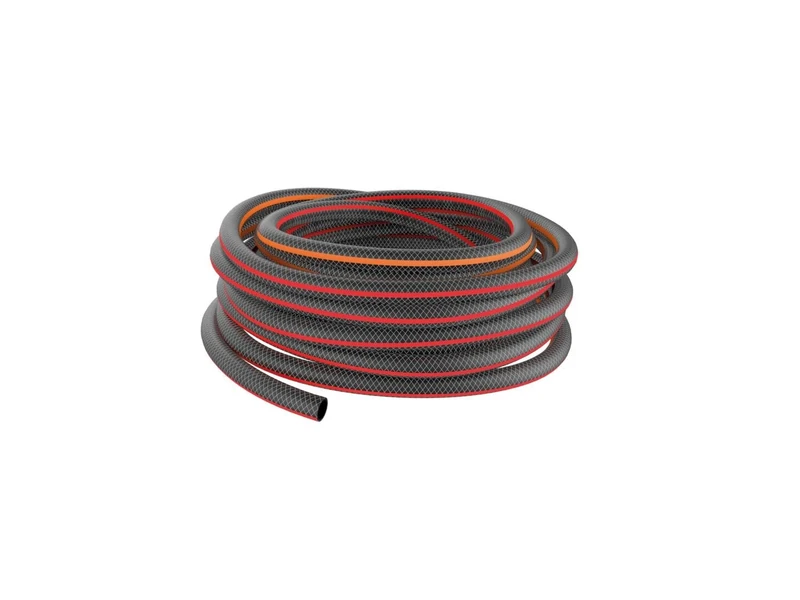 Fiskars garden hose M-L, X-series, water hose for irrigation systems, 19 mm (3/4"), length: 25 m, universal connection, UV-protected, frost-protected, torsion-resistant, red, 1076047