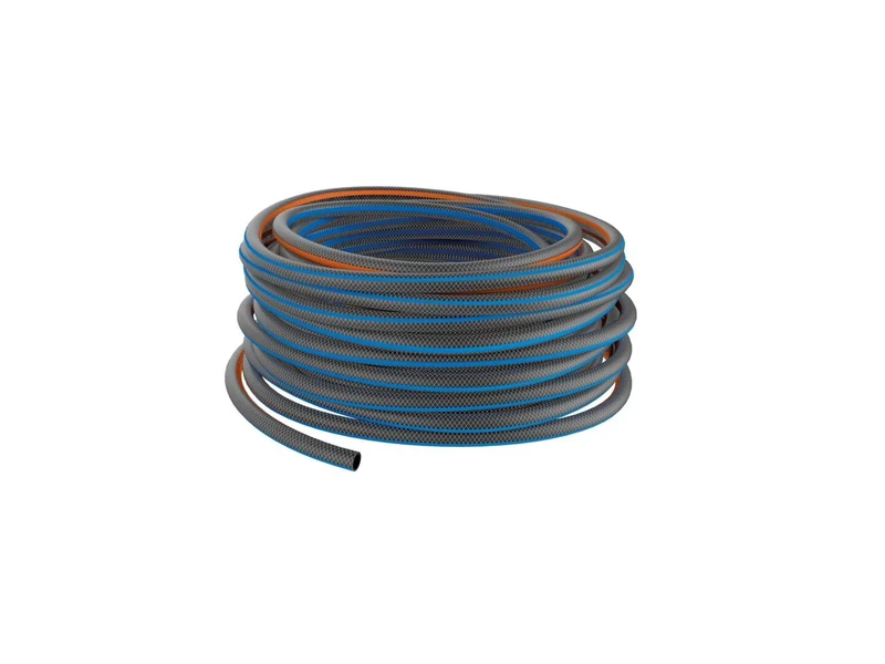 Fiskars garden hose XL, X-series, water hose for manual watering, 13 mm (1/2"), length: 50 m, universal connection, UV-protected, frost-protected, torsion-resistant, blue, 1076046