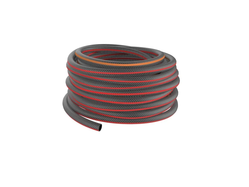 Fiskars garden hose XL, Solid, water hose for irrigation systems, 19 mm (3/4"), length: 50 m, universal connection, UV-protected, frost-protected, torsion-resistant, red, 1076063