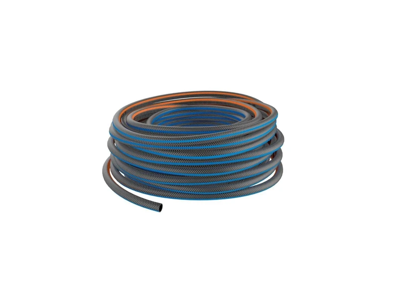 Fiskars garden hose M-L, X-series, water hose for manual watering, 13 mm (1/2"), length: 25 m, universal connection, UV-protected, frost-protected, torsion-resistant, blue, 1076045