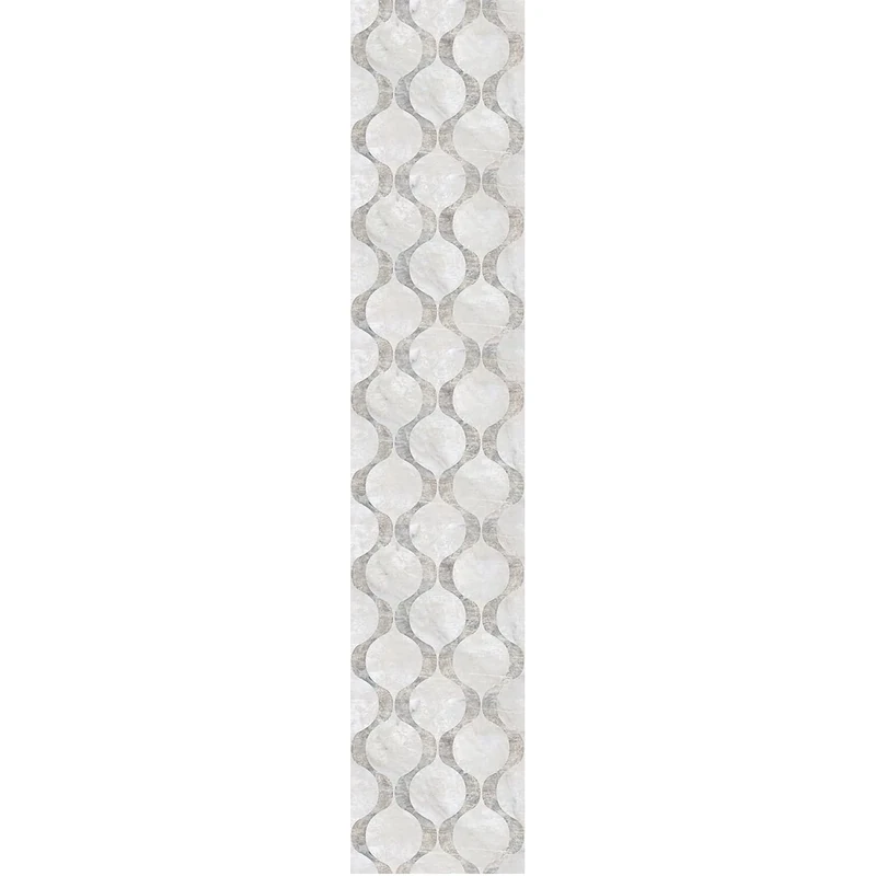 Ambiance Sticker Non-Woven Wallpaper Pre-Pasted Roll Scandinavian Design Light Vintage Decorative Adhesive – 1 Roll H300 x W60 cm