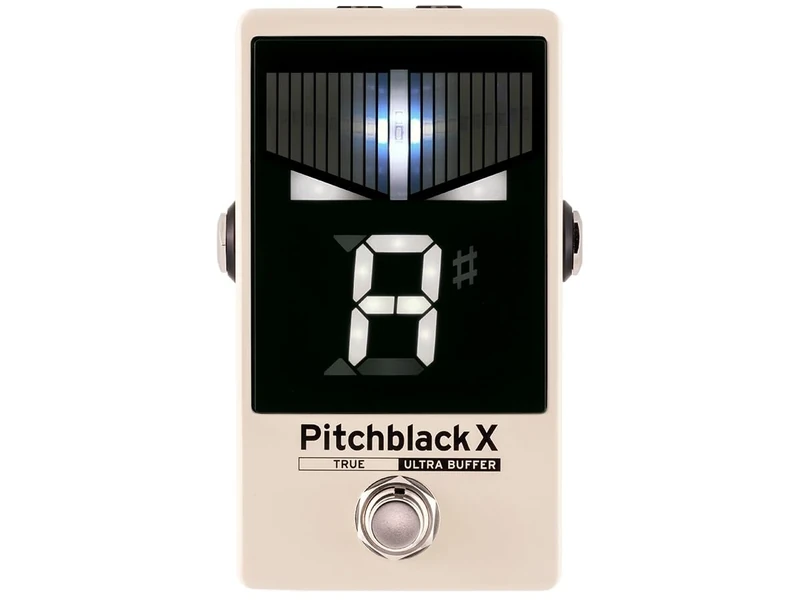 Korg Pitchblack X Series - PB-X Chromatic Pedal Tuner - Cream