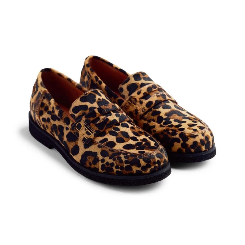 GIOSEPPO Women's Eyota Loafer, Leopard, 4 UK