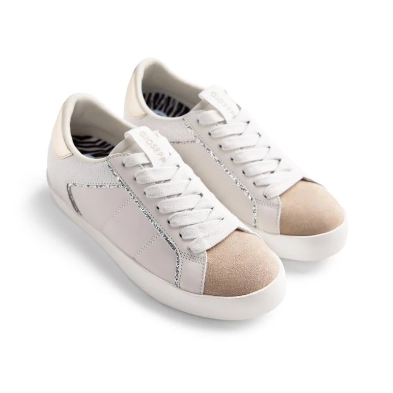 GIOSEPPO Women's Edina Sneaker, White, 7 UK