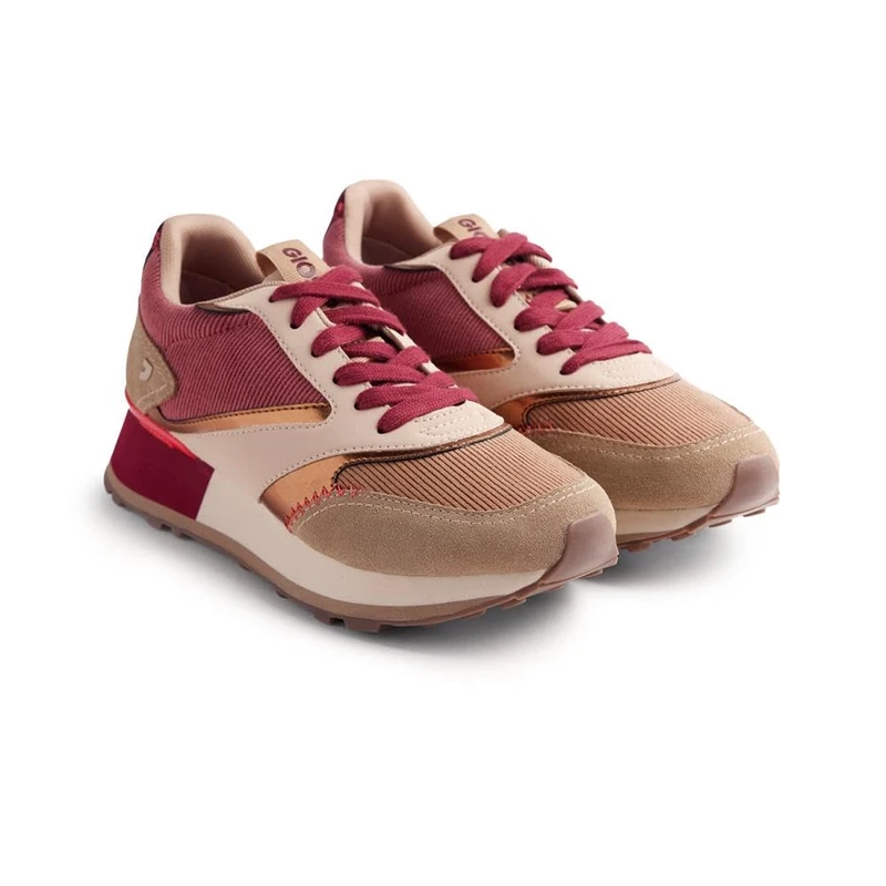 GIOSEPPO Lawton, Women's Sneakers, Taupe, 41 EU, Taupe, 8.5 UK
