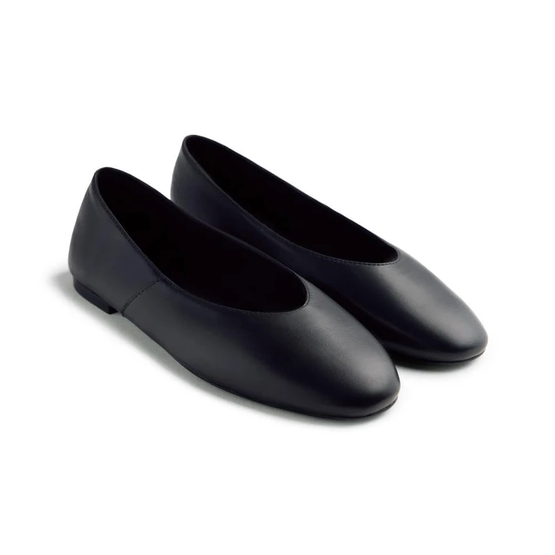GIOSEPPO Women's Hendrum Mary Jane Flat, Black/White, 7 UK