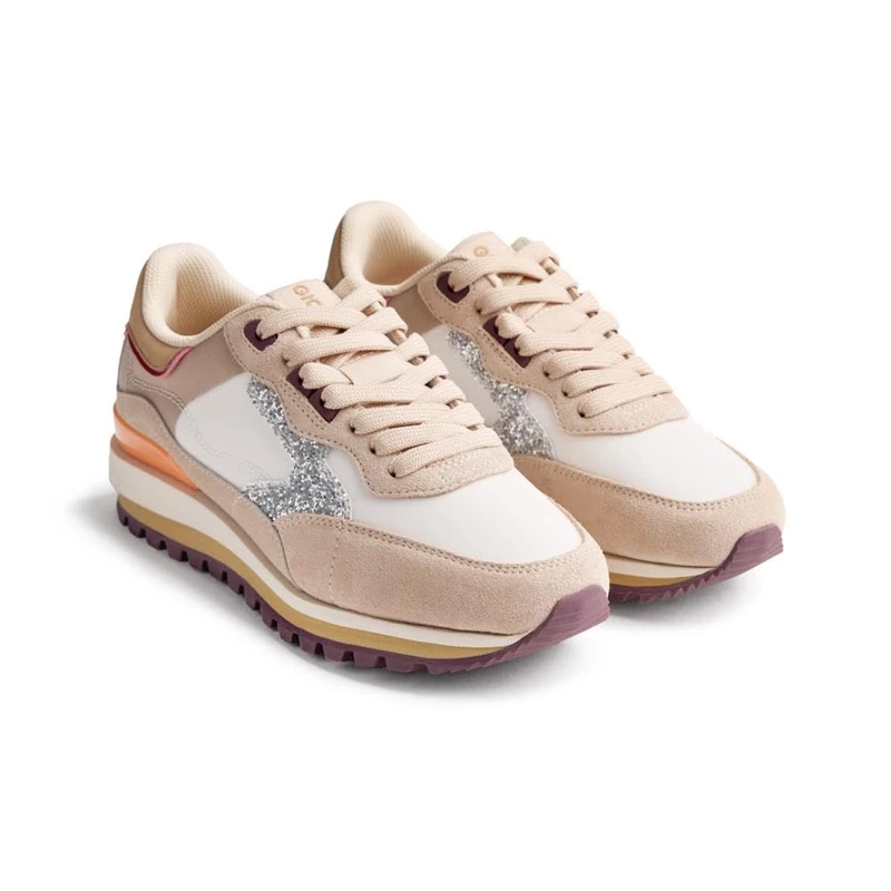 GIOSEPPO Foley, Women's Sneakers, Beige, 40 EU, Beige, 8 UK