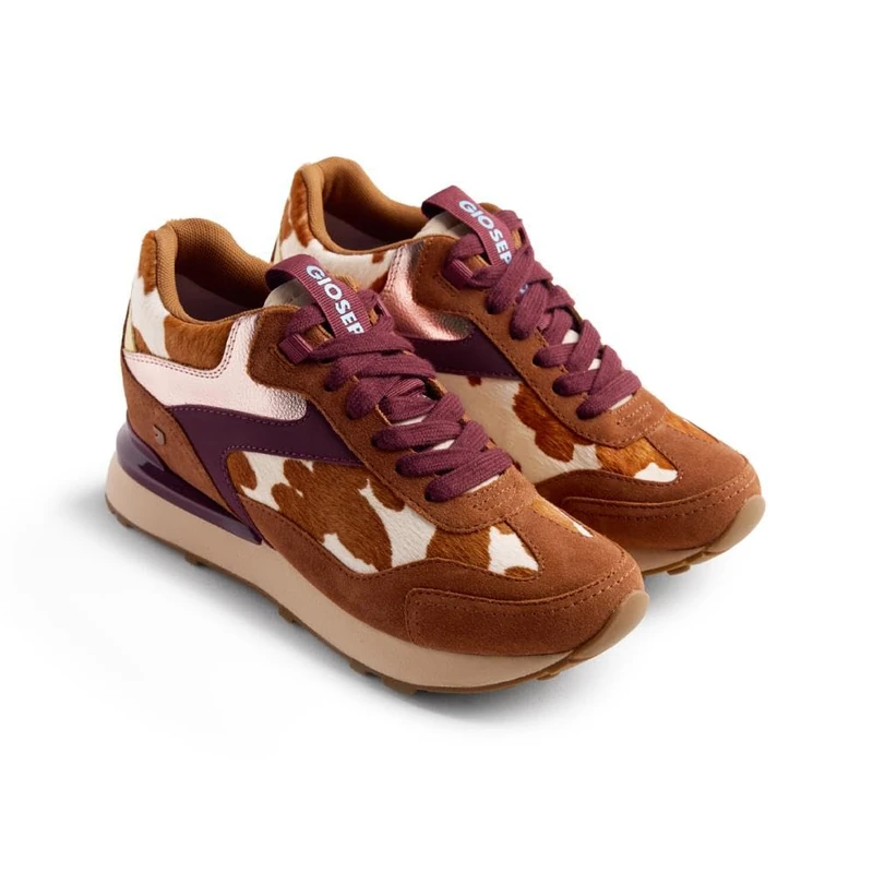 GIOSEPPO Women's Mackford Sneaker, Cow, 4 UK
