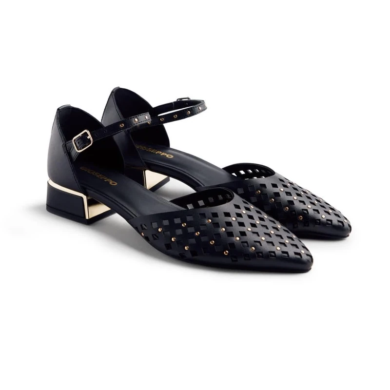 GIOSEPPO Women's Onsted Platform, Black, 37 EU, Black, 4 UK