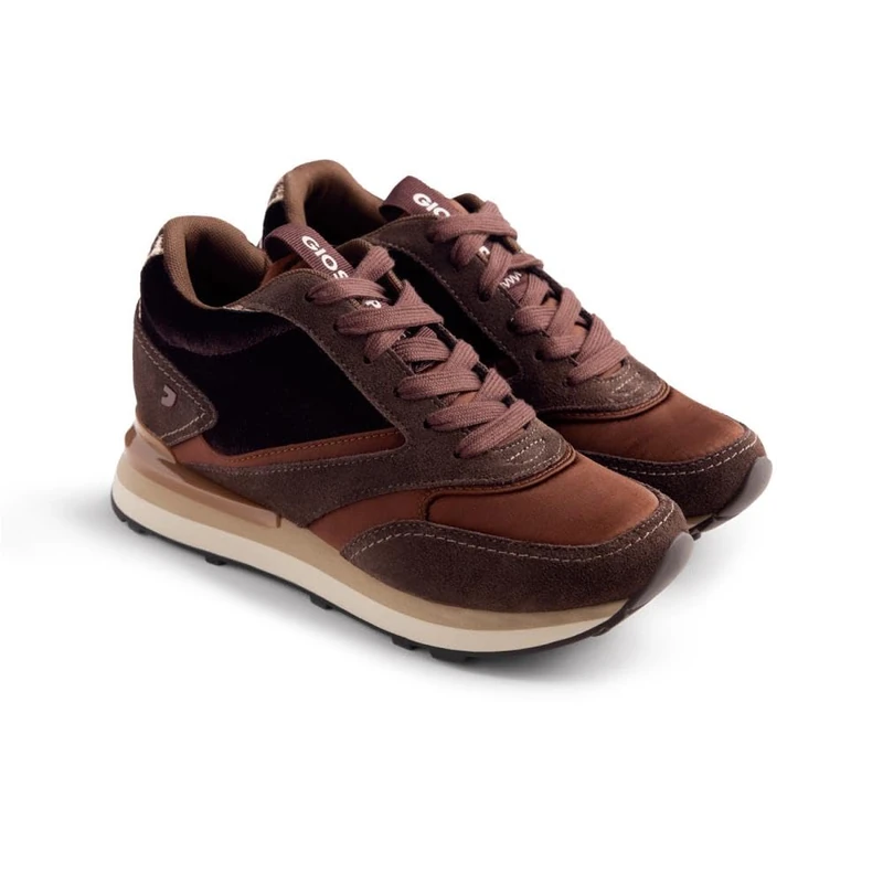 GIOSEPPO Landfall Women's Trainers, Brown, 5 UK