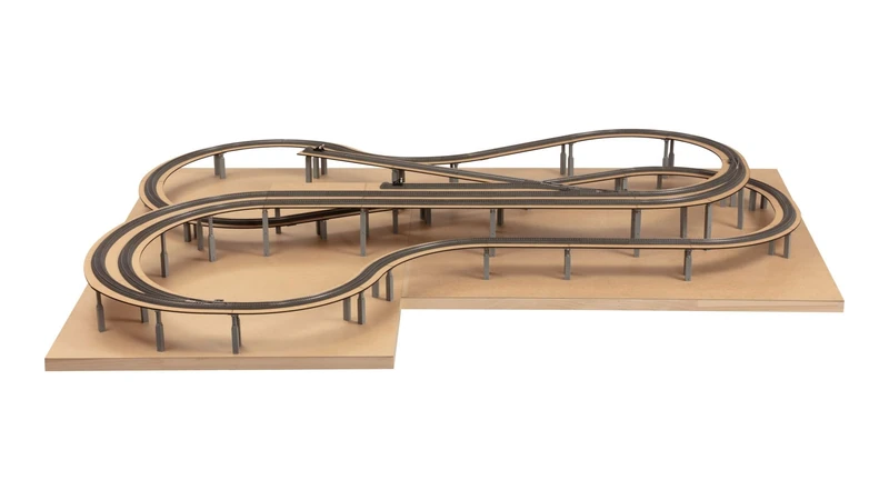 NOCH Easy Track St. Andreas Track Kit for H0 Gauge, Ideal for Model Railway Landscapes and Effortless Route Guidance