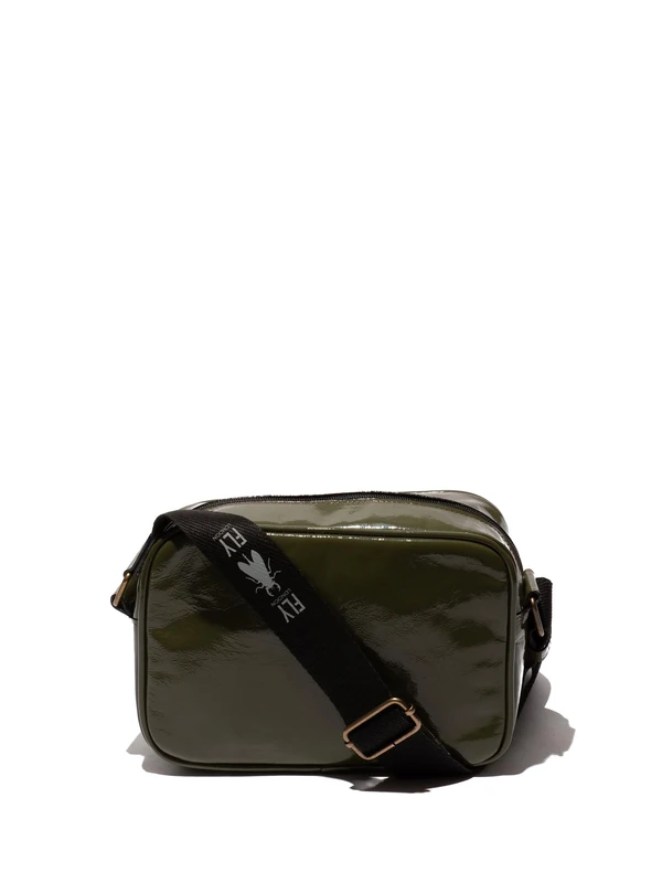 Fly London GARY752FLY Retro Shoulder Bag, SEAKELP - Image 1
